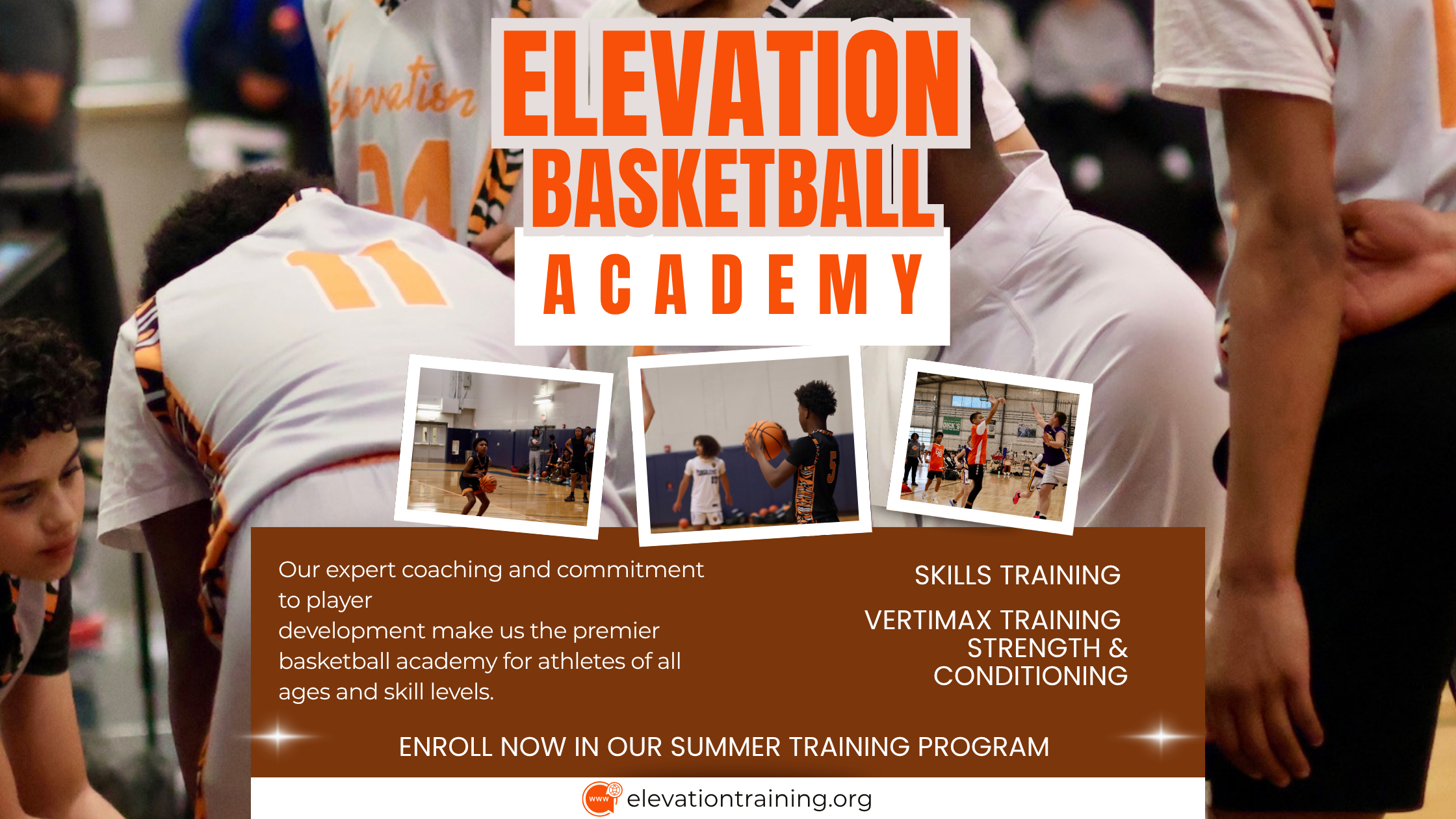 Red and White Modern Basketball Academy Instagram Post (Blog Banner)